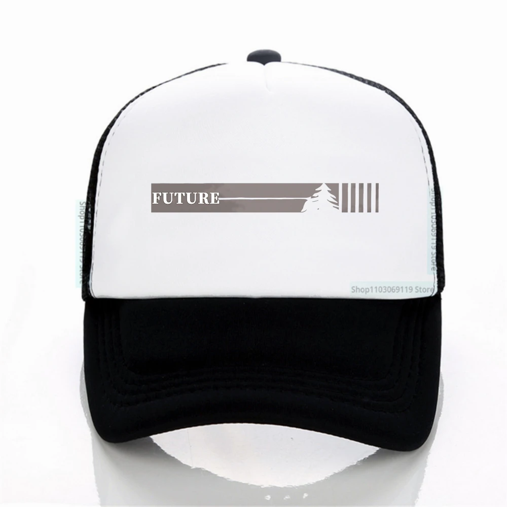 

fashion casual futune letter graphic printed Baseball Cap Spring Autumn Outdoor Adjustable cool Net Casual Hats Sunscreen Hat