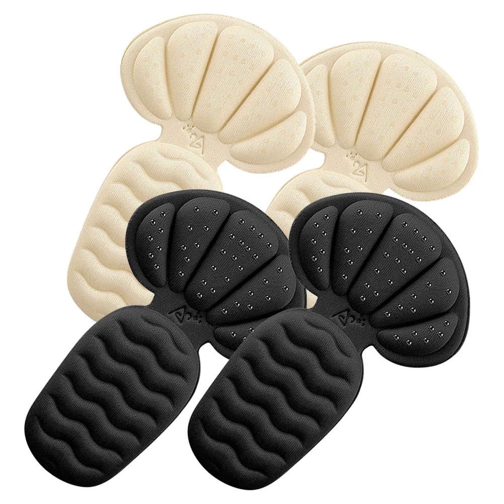 

2 Pairs Half Size Pad Follow up Women's Very Boots Foam Shoe Sole Heel Cushion Inserts for Shoes