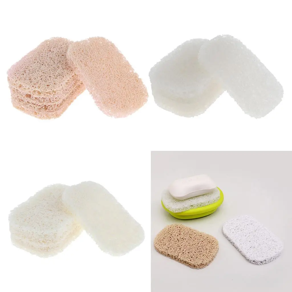 Pack of 5pcs Bathroom Shower Soap Bar Saver Lift Holder Dish