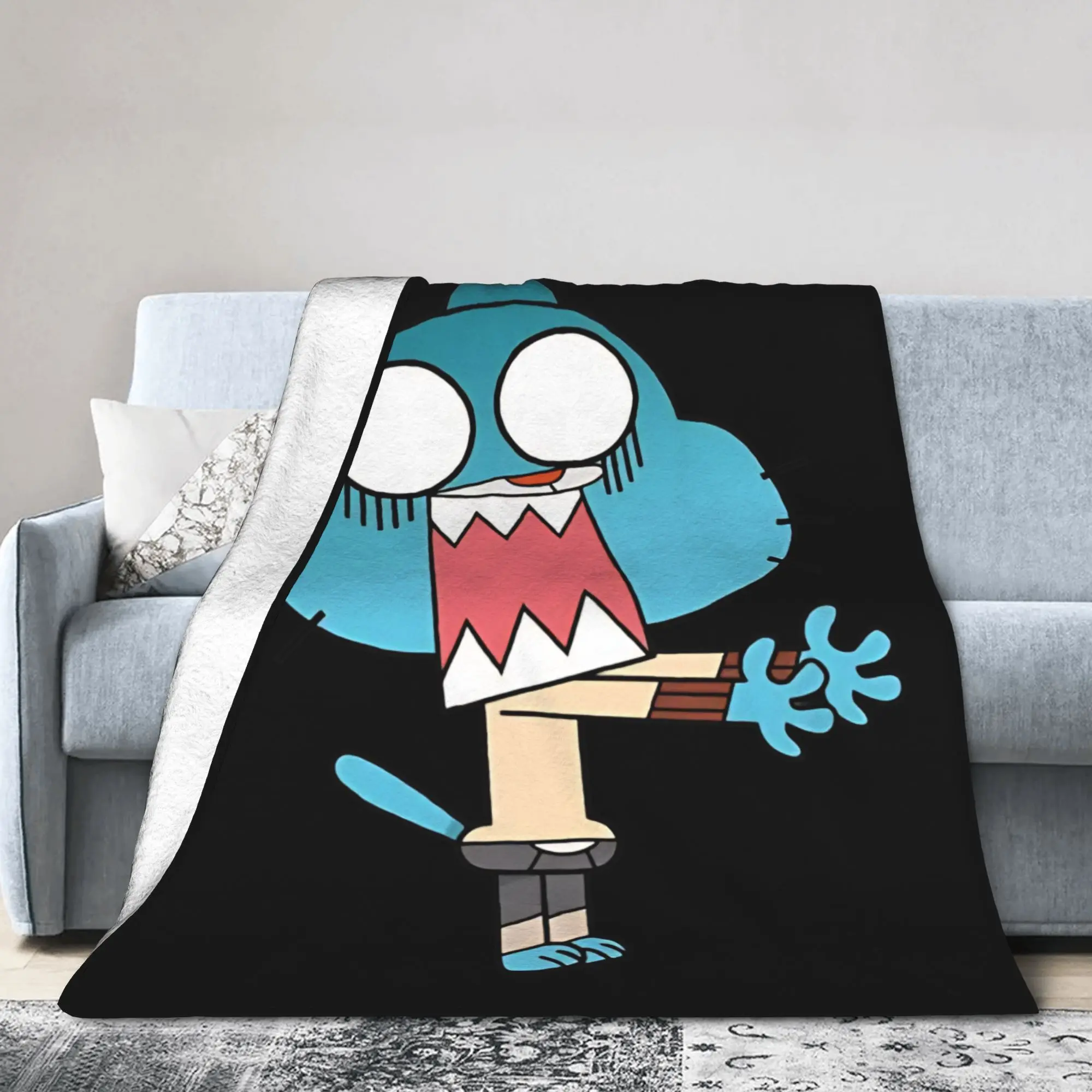 Weird Gumballs  Knitted Blanket Fleece Super Soft Throw Blankets for Bedding Couch Bedspread