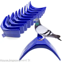 5/10/20PCS Pigeon Dove Bird House Parrots Plastic Rest Stand Frame Dwelling Perch Shellhard Bird Supplies