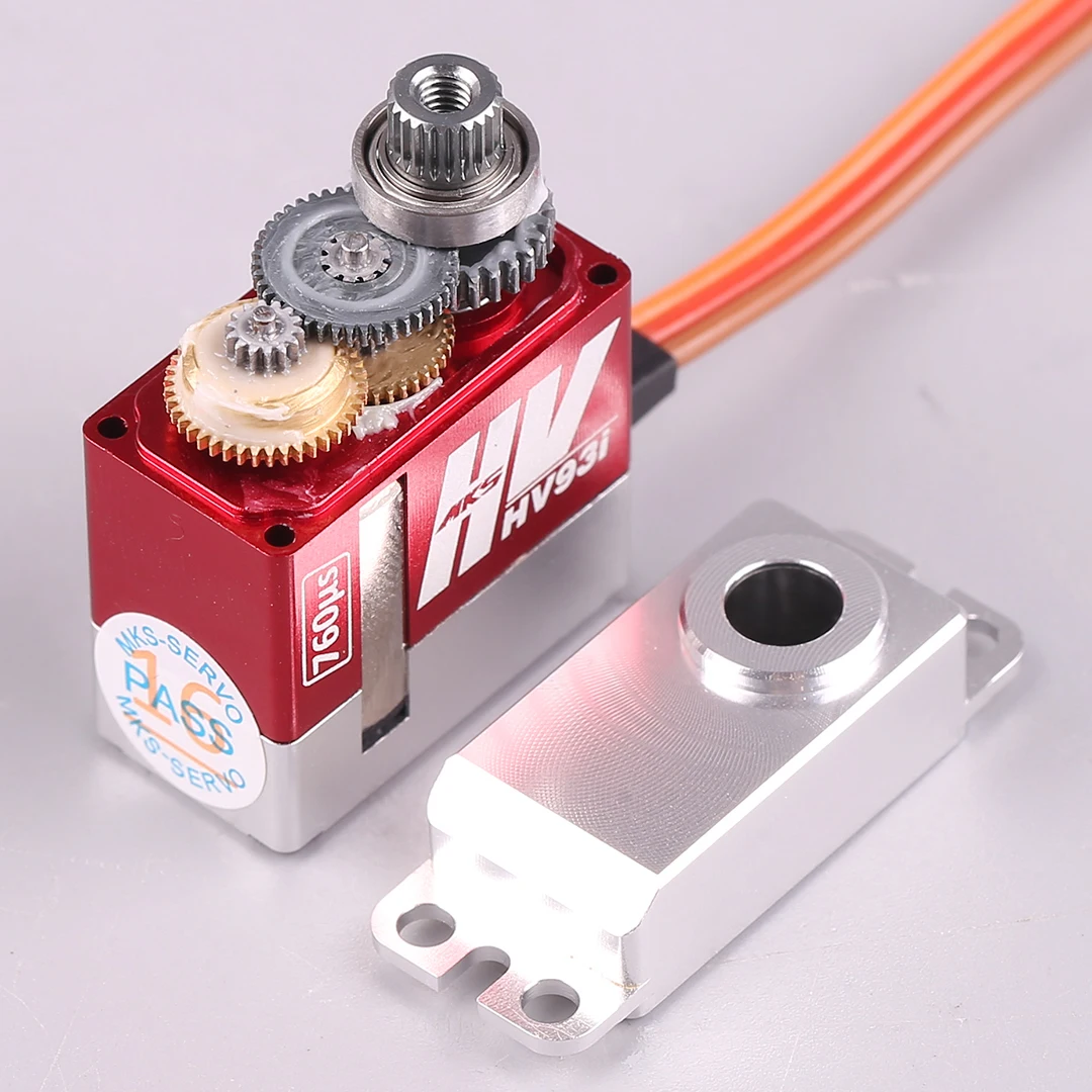 MKS HV93I Metal Gear Digital Servo for Model Helicopter Tail Rudder - Narrow Frequency Hollow Cup Motor - RC Helicopter Part