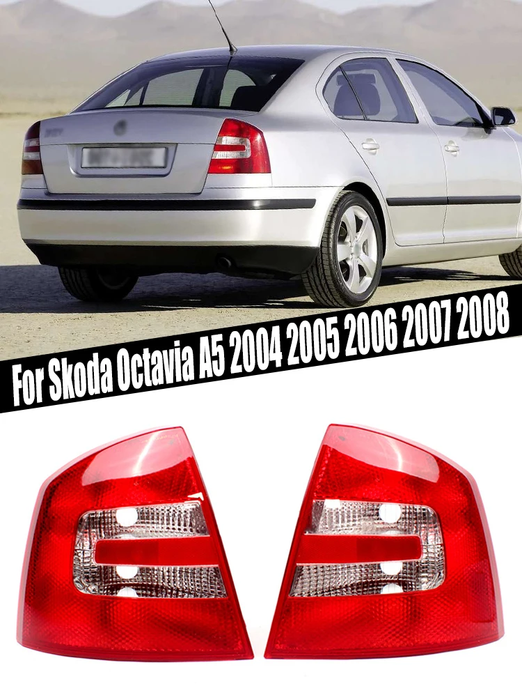 Obudowa tylnego światła tylnego do Skody Octavia A5 Sedan Combi 2004 2005 2006 2007 2008 Car-Styling