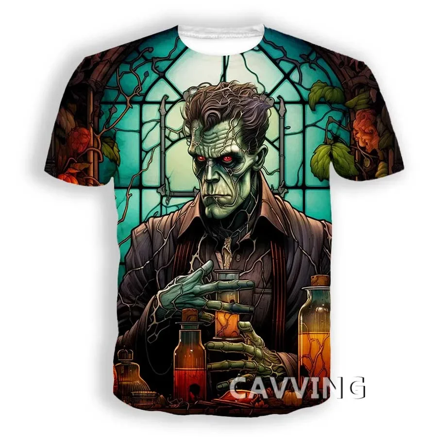 New Fashion Women/Men's 3D Print  Frankenstein  Casual T-shirts Hip Hop Tshirts Harajuku Styles Tops Clothing CT1