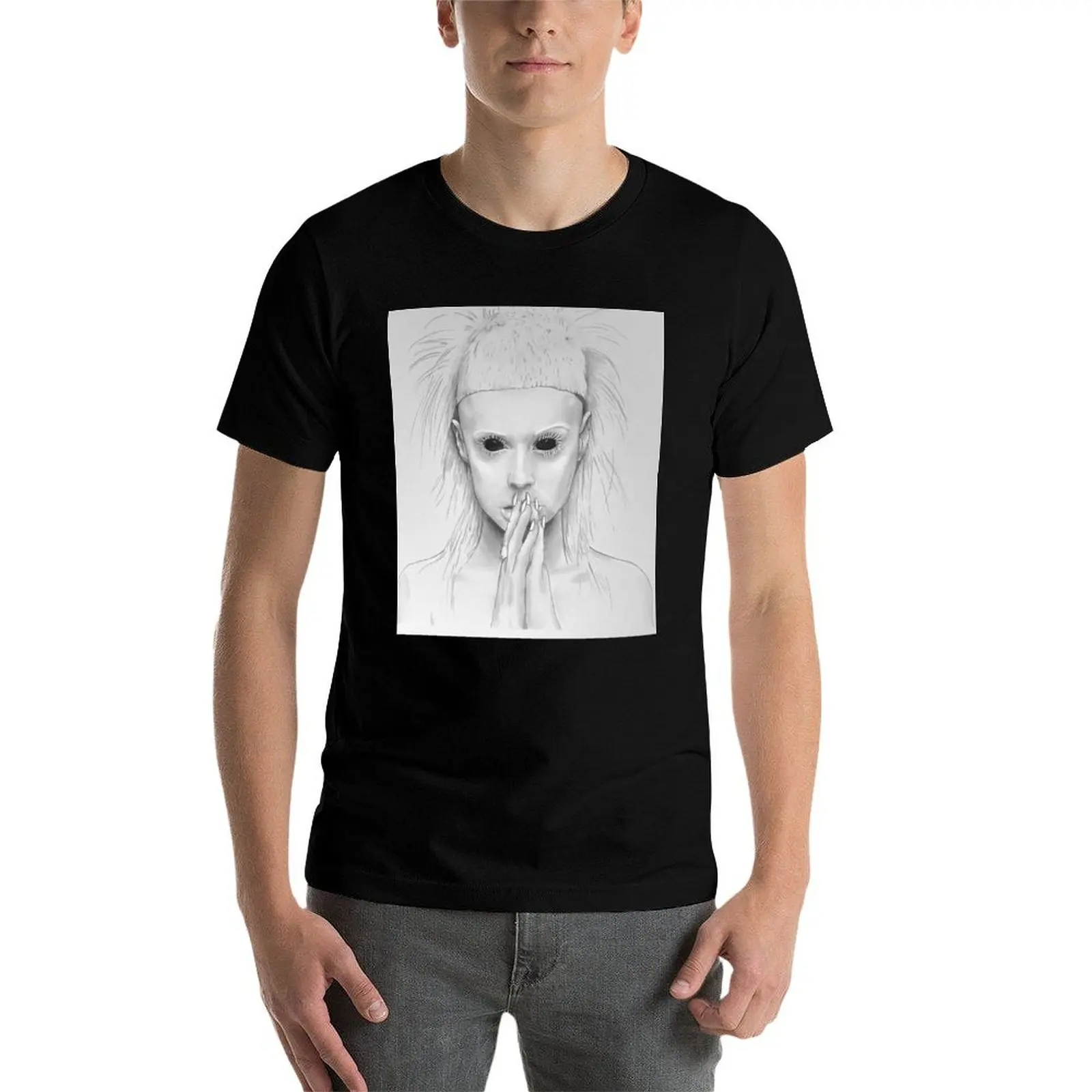 

Yolandi Visser Die Antwoord T-Shirt g man t shirts for men cotton tshirt 100% man t shirt cotton T-Shirt