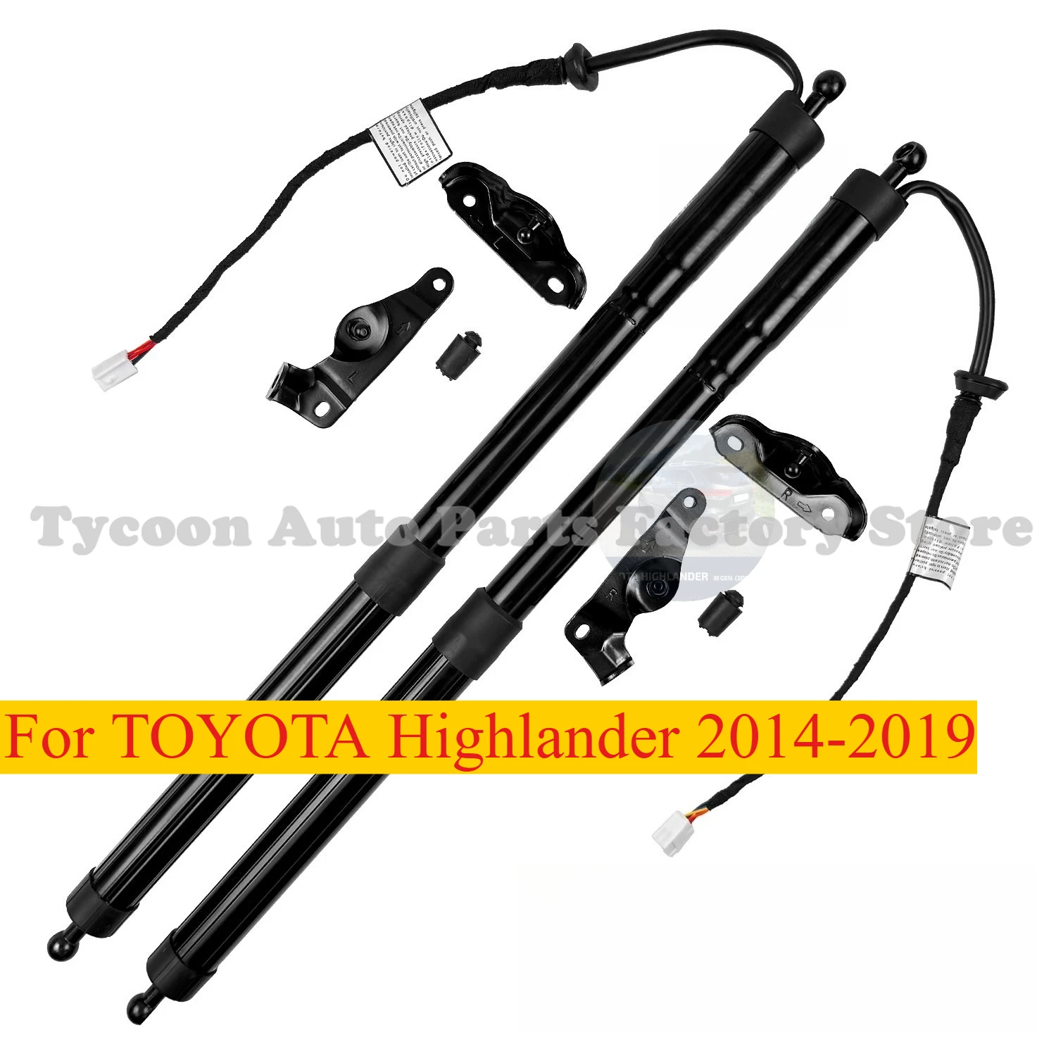 

Electric Tailgate Strut Actuator Set For TOYOTA Highlander 2014-2019 68910-09130 68910-09120