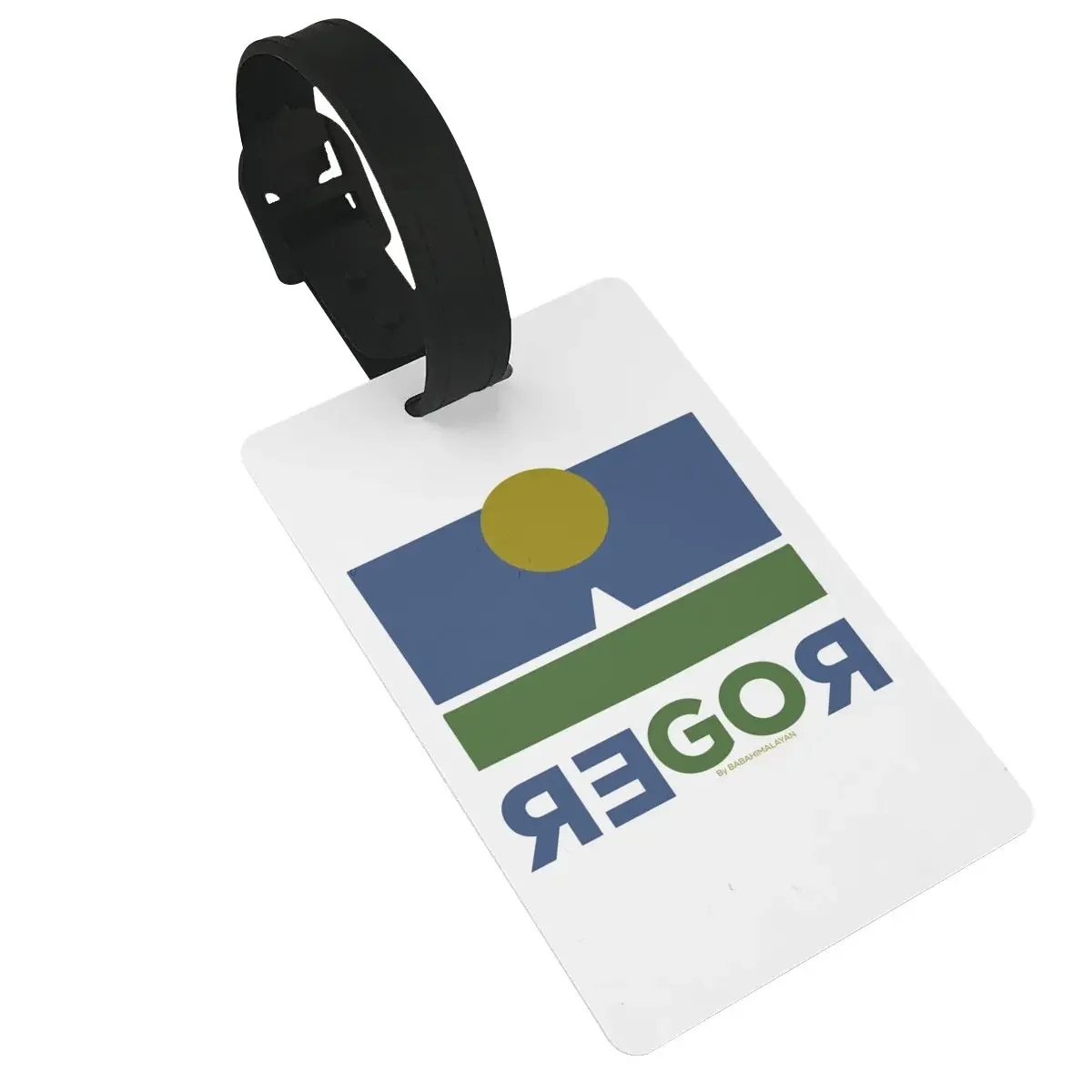 

Roger Federer Luggage Tags Suitcase Accessories Travel PVC Cute Baggage Boarding Tag Portable Label Holder ID Name Address