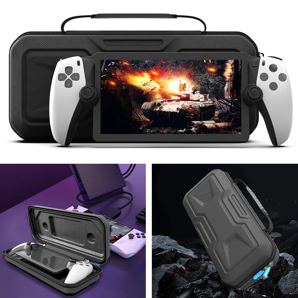 Hard Carrying Case Shockproof Portable Case Bag EVA Anti-Drop Storage Bag Travel Carry Bag for PS5 Portal for PlayStation Portal