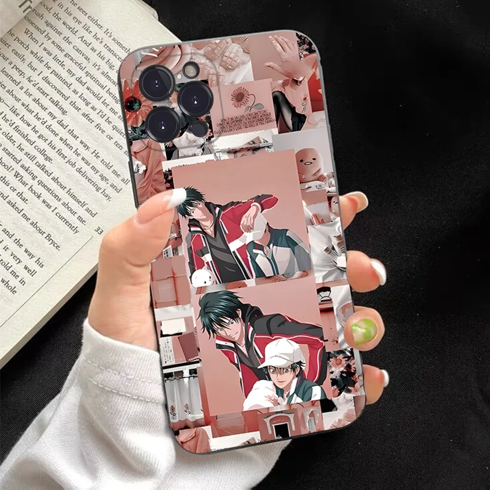 Anime Prince of Tennis Phone Case For iPhone 15 14 11 12 13 Mini Pro XS Max Cover 6 7 8 Plus X XR SE 2020 Funda Shell