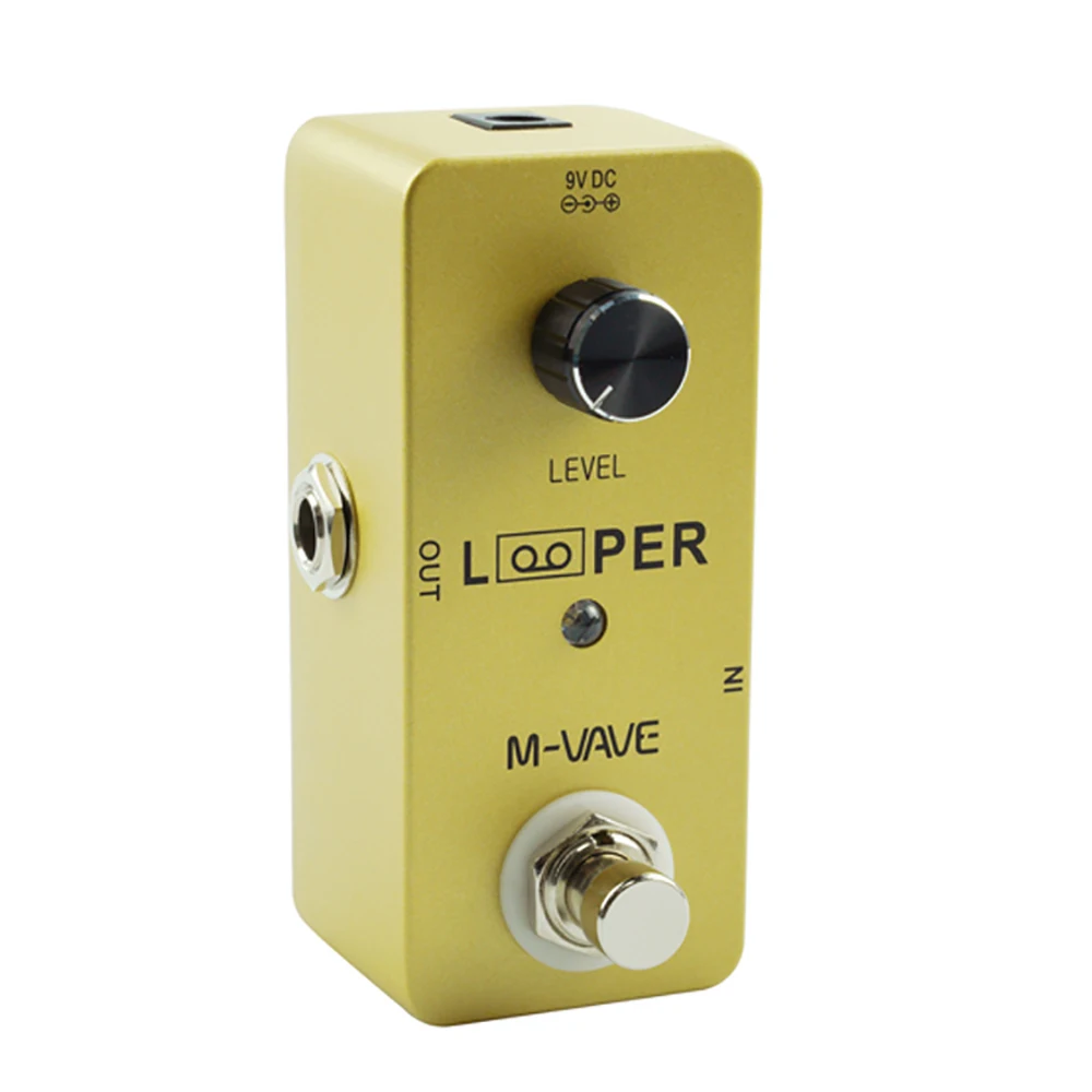 

M-VAVE MINI LOOPER Guitar Pedal Guitarra Loop Electric Guitar Effect Pedal Unlimited Overdubs Cuvave CUBE BABY Overdrive