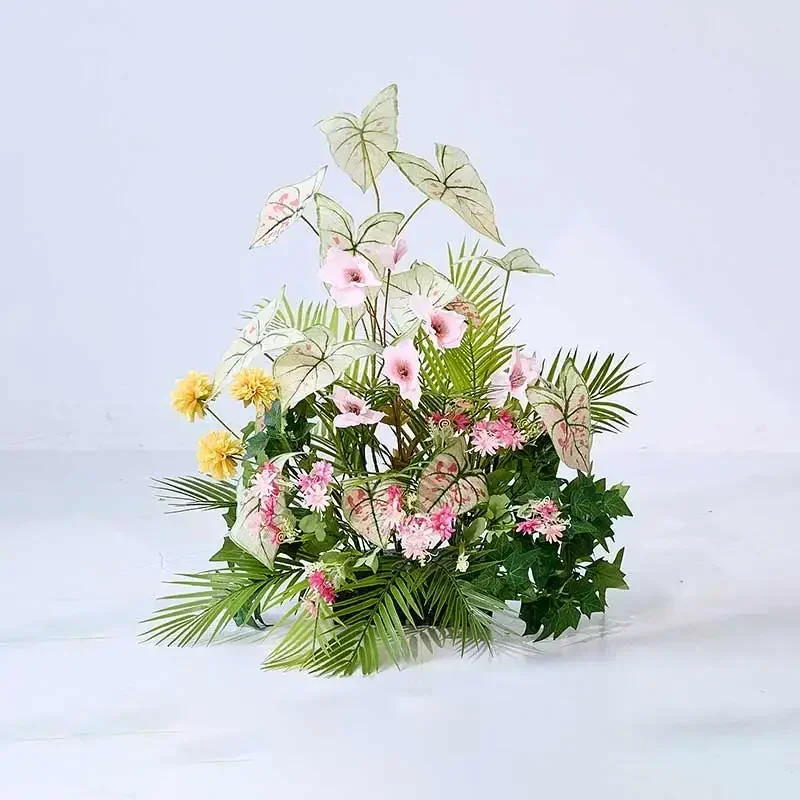 

Cheap Price Simulation Plastic Ferns Plant Bouquet Simulation Pot Plant Bonsai Artificial Small Green Plant