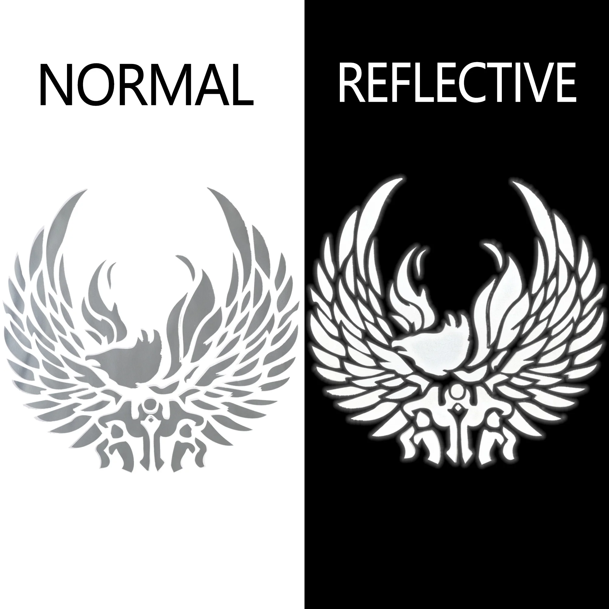 Reflective Heat Transfer Vinyl Sheets,For DIY Clothing T-Shirt Mask Jeans Backpack ,Heat Transfer Sticker，Easy to Cut &Weed