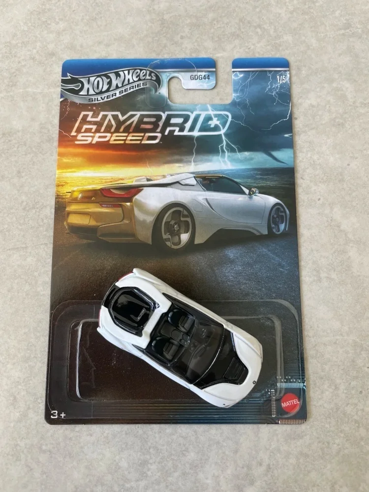 รถฮอตวีลส์ใหม่ ปี 2025 ชุดไฮบริดสปีด ซีรีส์สีเงิน แลมโบกินี แมคลาเรน รถสเกล 1:64 โมเดลรถหล่อขึ้นรูป ฮอนด้า แอคิวรา บี