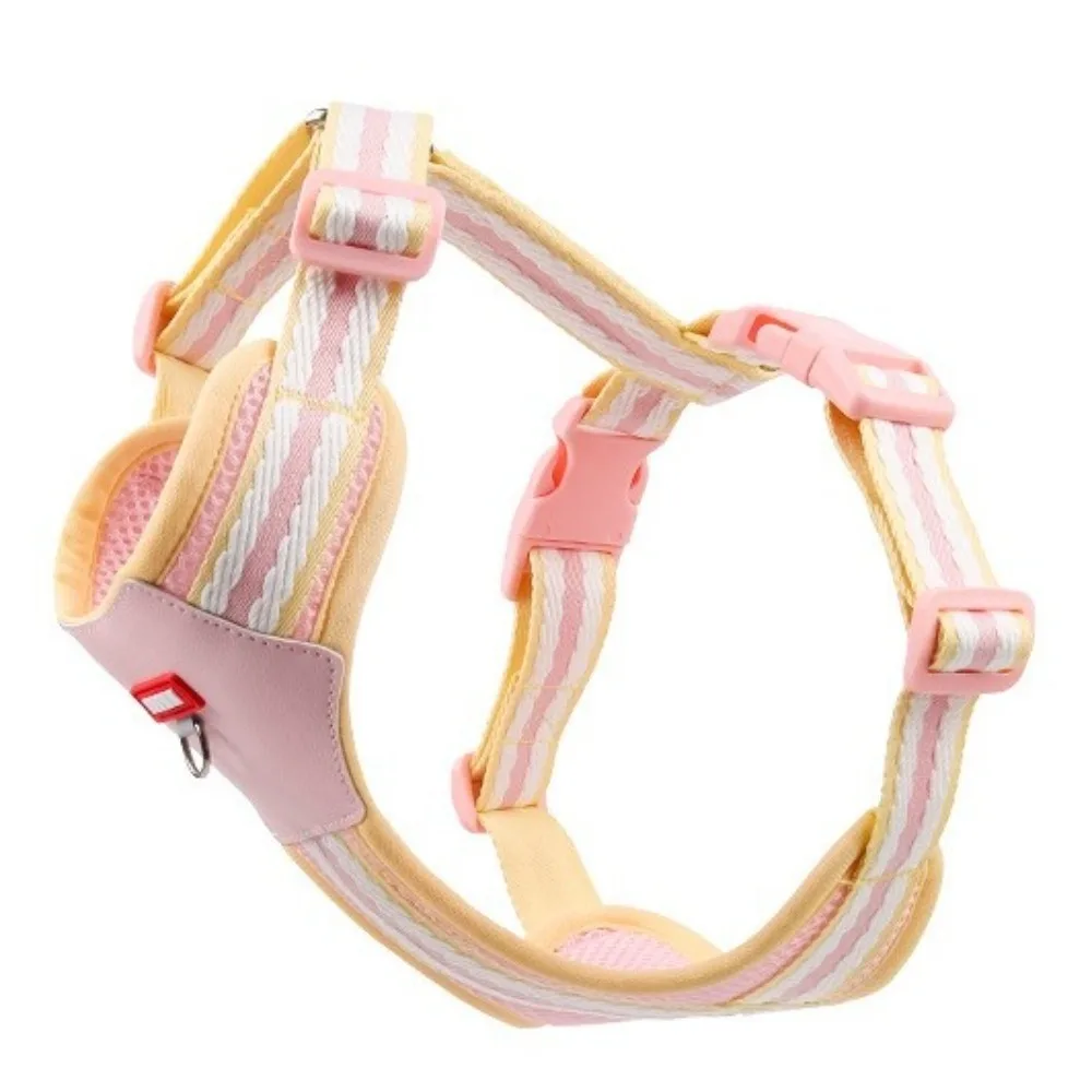 

Pet Supplies Lightweight Dog Harness Breathable Nylon Pet Collar Colorful Exquisite Cat Lead Chihuahua