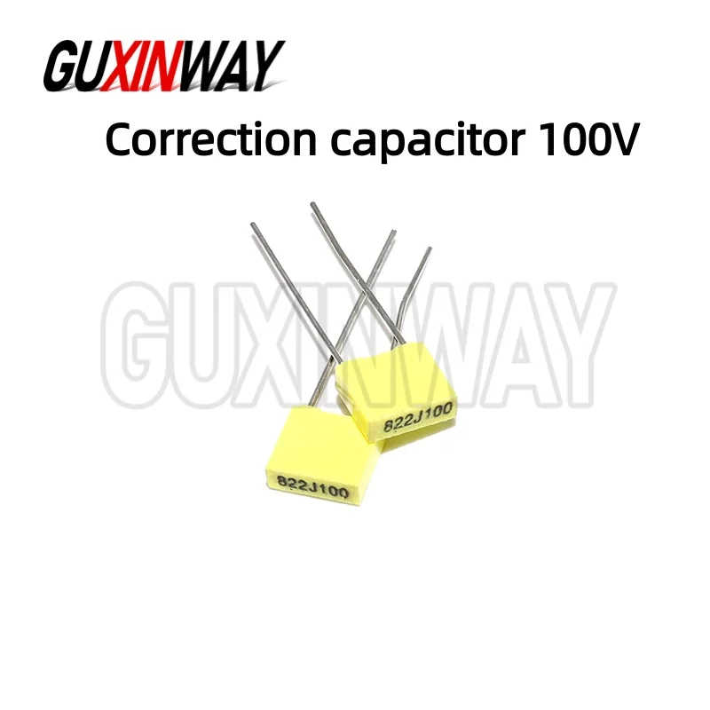 20 قطعة تصحيح مكثف 100V 1NF 1.5NF 3.3NF 10NF 12NF 15NF 330NF 470NF 680NF 1 فائق التوهج البولي بروبلين سلامة فيلم بلاستيكي