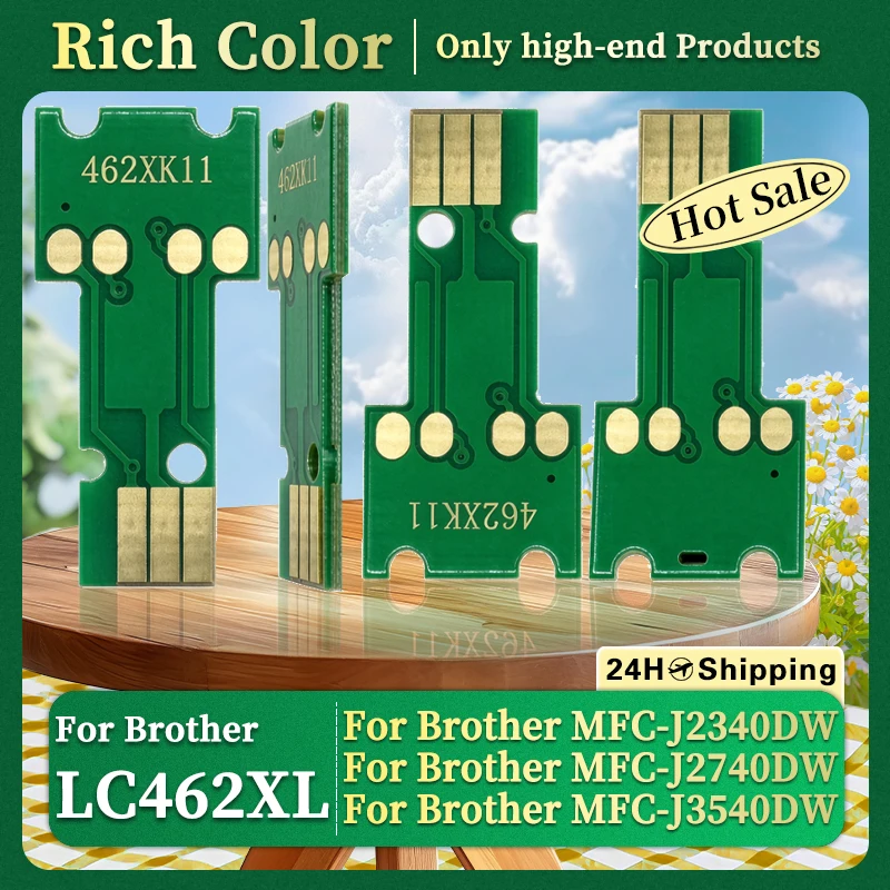 LC462 LC462XL 462XL LC 462XL Ink Cartridge Chip Compatible For Brother MFC-J2340DW MFC-J2740DW MFC-J3540DW MFC-J3940DW Printer