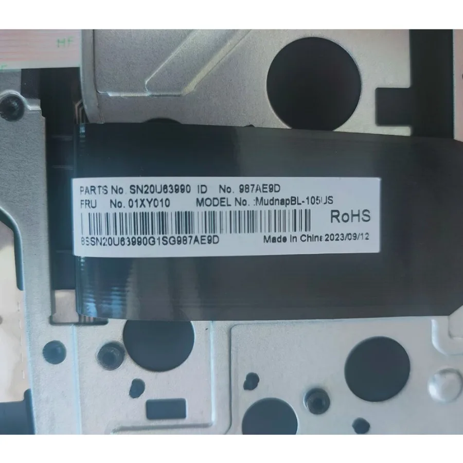 

NEW FOR Lenovo ThinkPad E15 GEN 3 GEN 4 Palmrest Backlit Keyboard 5M11A36283