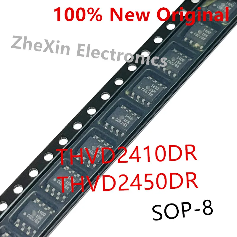 

10PCS/Lot THVD2410DR 2410 、THVD2450DR 2450 、THVD2450DRBR New original RS-485 transceiver chip THVD2410D 、THVD2450D