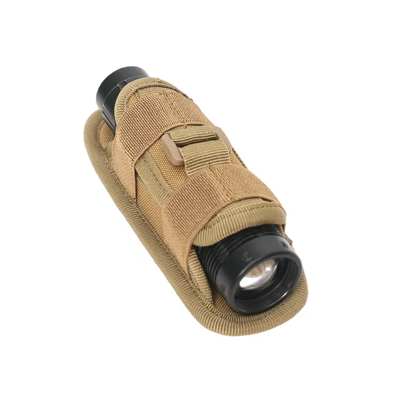 Belt Flashlight Pouch with 360 Degrees Rotatable Torch Case, Hunting Lighting Accessories, Light Holder, Waist Bag, Hunting Bags