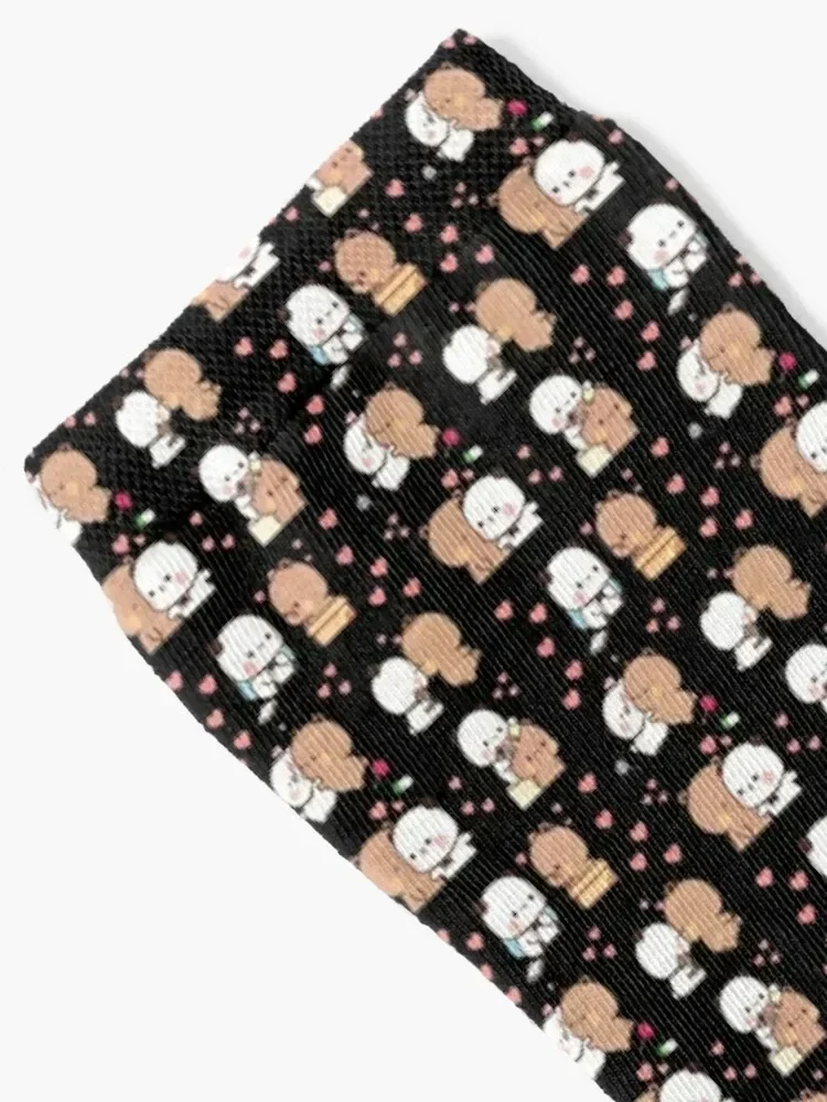 Bear and Panda Bubu Dudu Balloon Socks gifts compression Socks Men Women's