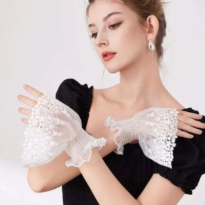 39bd-1pair-stylish-lace-cuffs-delicate-floral-accents-wrist-cuffs-women-hand-sleeve