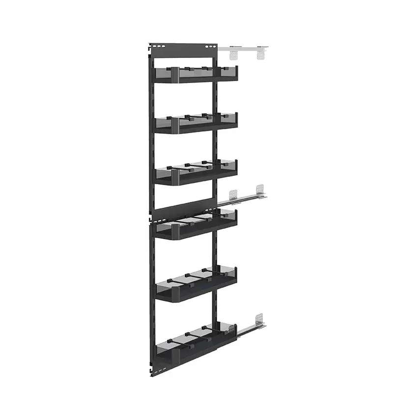 

Optimal Drawer-Styled Monster Multi-Layer Seasoning High Cabinet Deep Side Pull-out Basket Cabinet Ultra-Narrow Wine Rack