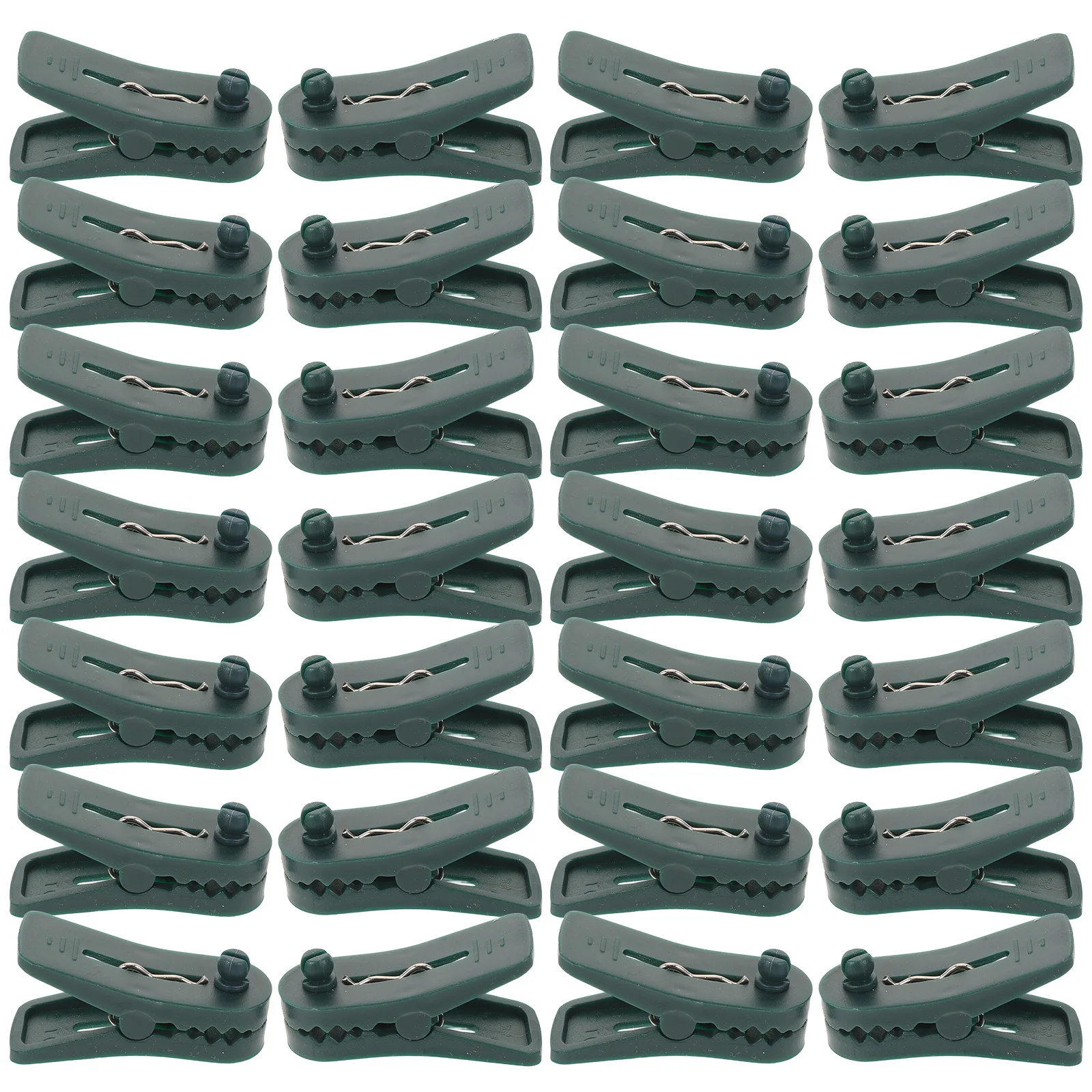 

30Pcs Christmas Tree Clips Vintage Spring Clip Plastic Taper Holders for Wedding Party Garland Wreath
