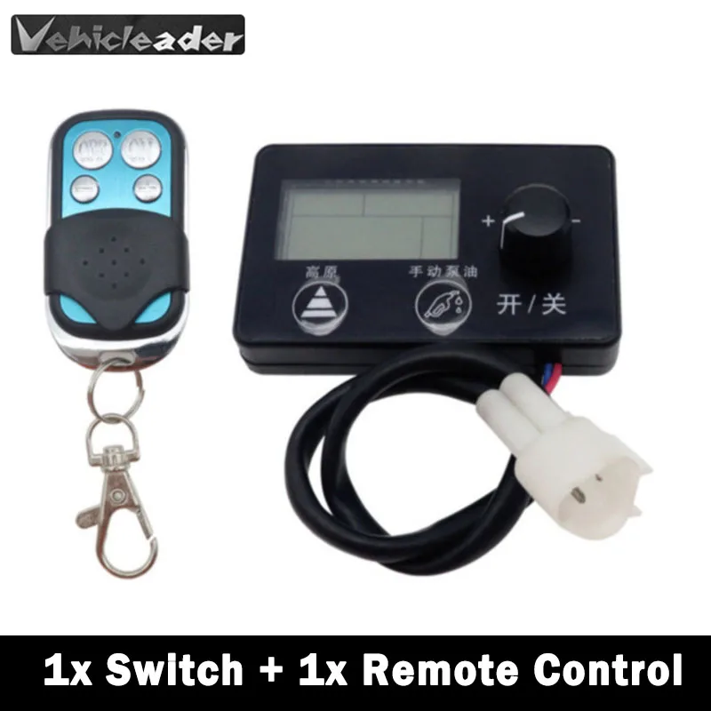 12/24V Diesels Air Heater LCD Monitor Switch+Control Board Motherboard+Remote Controller Similar Eberspacher Webasto 2KW 5KW 8KW