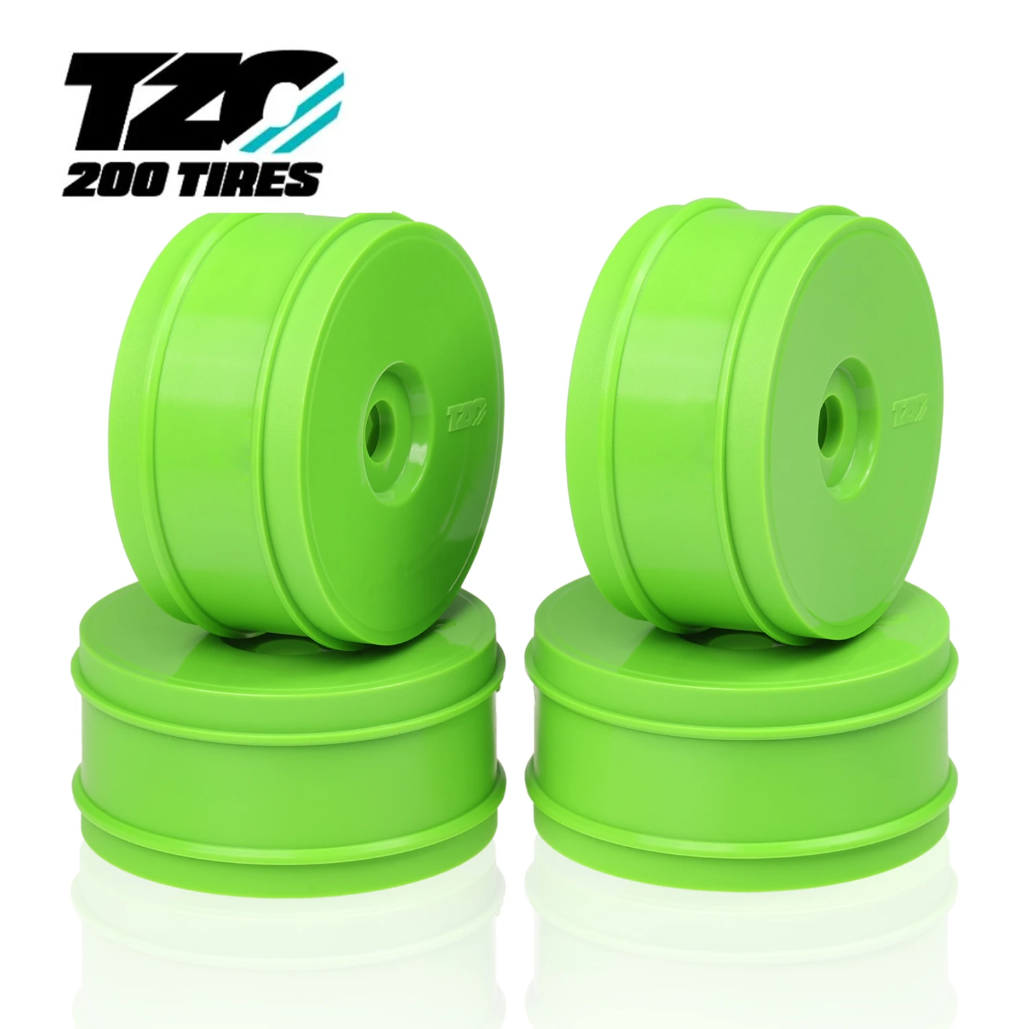 TZO Racing 1/8 RC Buggy Velg Wiel Staart Wing Grip Downforce Racing staart Fit ROAR IFMAR EFRA Voor ARRMA AE XRAY KYOSHO HSP Tekno - afbeelding 1