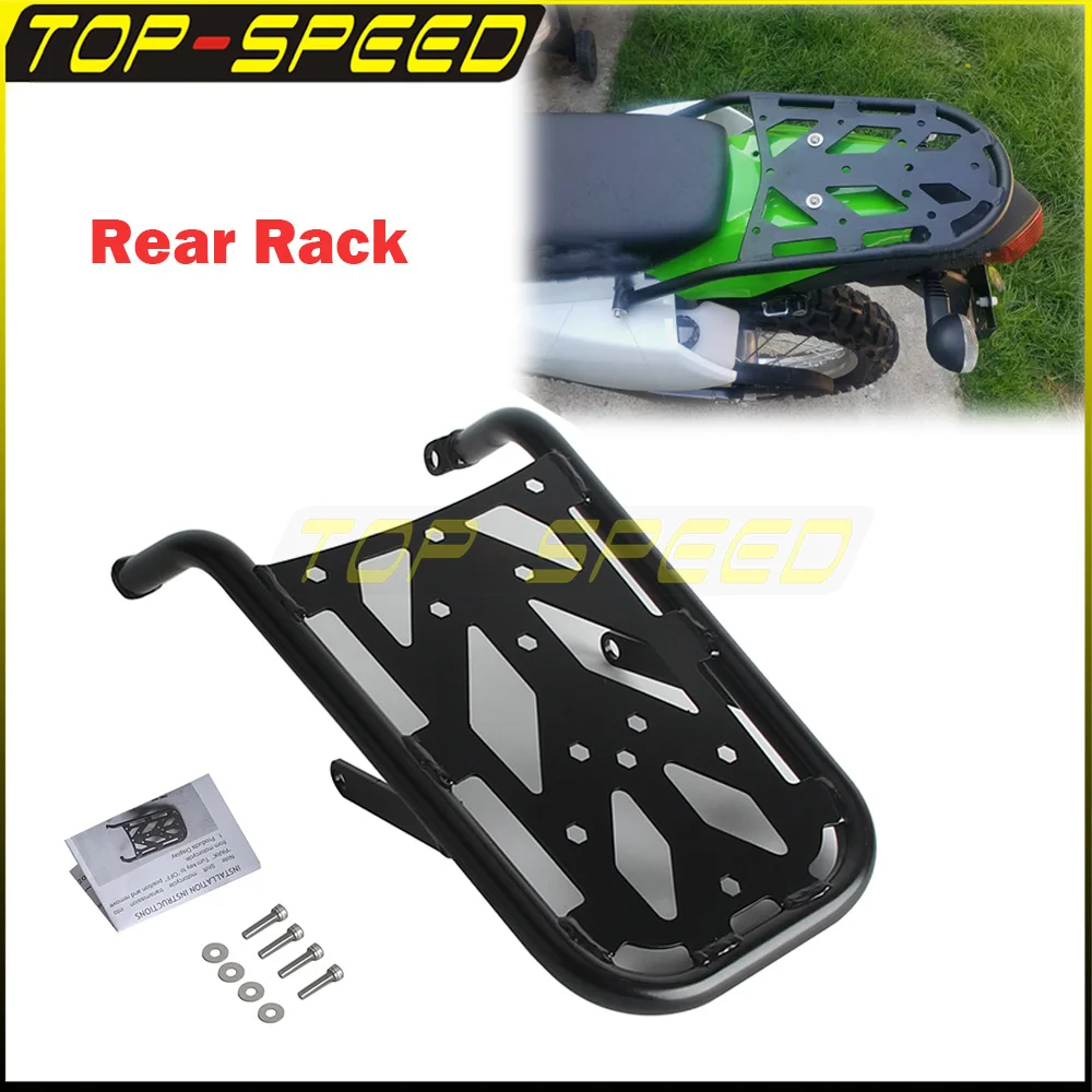 For Kawasaki KLX 230 KLX230 2020 2021 22-2023 Rear Rack Luggage Storage Rack Carrier Motorcycle Rear Tail Cargo Luggage Bracket