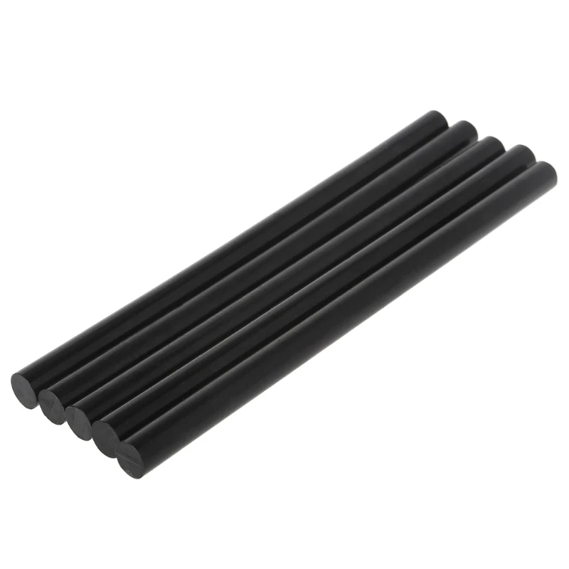 F92C 5pcs per colla a caldo a caldo Black Adesivo alto 11 mm per strumenti riparazione giocattoli artigianali fai
