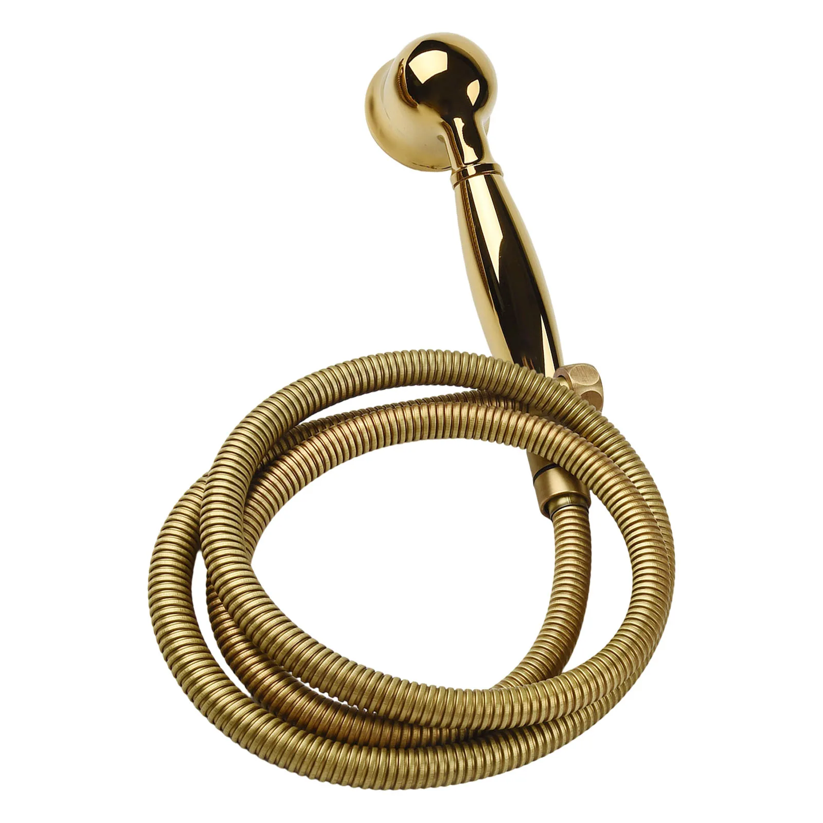 

Bathroom Use Vintage Shower Head High Pressure Detachable Shower Brass Shower Head Heavy-duty Construction Leak-resistant