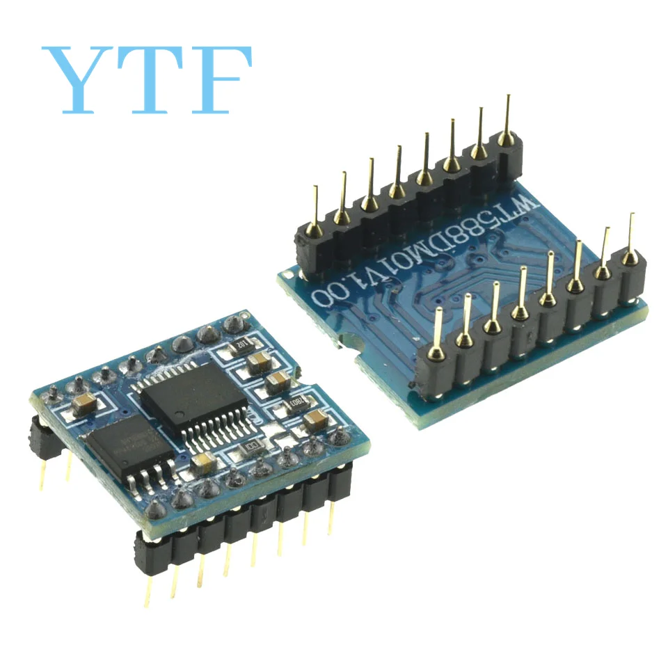 WT588D WT588D-16p-16M 20P-32M Voice Sound Modue Audio Player High Definition Quality Repeatable Recording