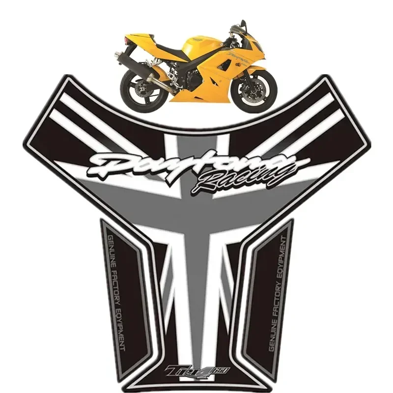 For Triumph Daytona 650 2003-2005 Motorcycle Tank Pad Protector 3D Gel Sticker Decal - 3 MOto