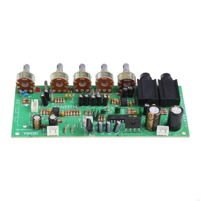 

2025 New PT2399 Tone Board Preamp Tone Controller For Amplifier Board Pre-amplifier TL074 Dual AC12~15V