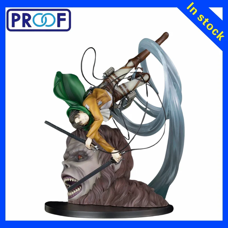 【ZW】PROOF Figuras de Ataque a los Titanes, Levi Ackerman vs. Titán Bestia, Modelos de Juguetes, Regalos