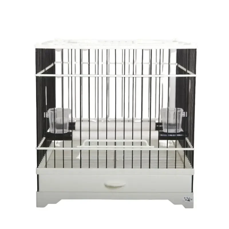

Portable Budgie Bird Cages Feeder Pigeon Parrot Stand Canari Bird Cages Bath Garden