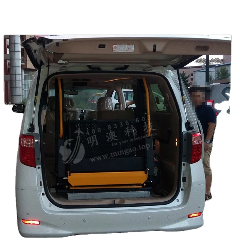 رافعة منصة هيدروليكية CE لرفع الكراسي المتحركة Van and Minibus للمعاقين