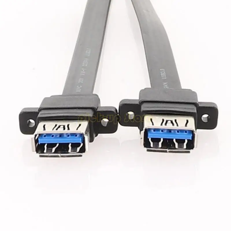 Q5WA USB3.0 Лицевая панель кабеля 19PIN Материнские платы USB Женский адаптер разветвитель для ПК.