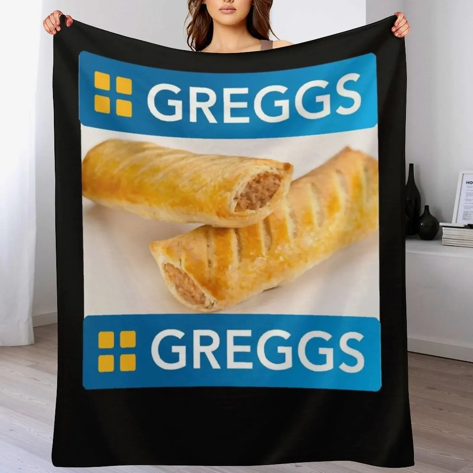 GREGGS Pasty Classic Throw Blanket Fashion Sofas Luxury St For Decorative Sofa Soft Beds Blankets