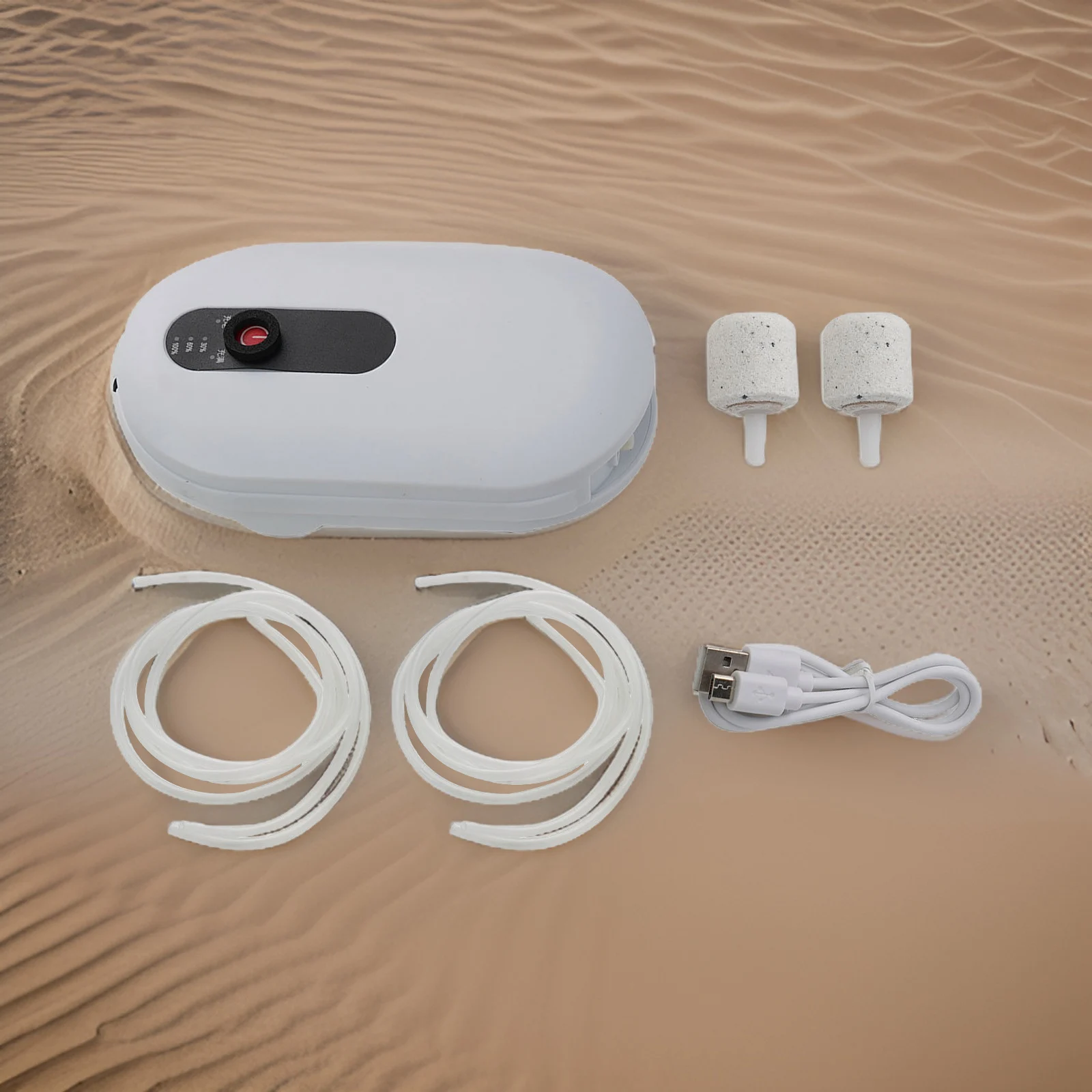 Aquarium Maintenance Live Bait Pump Battery Capacity 1500mAh/2200mAh Battery Life 15 Hours High Quality Material