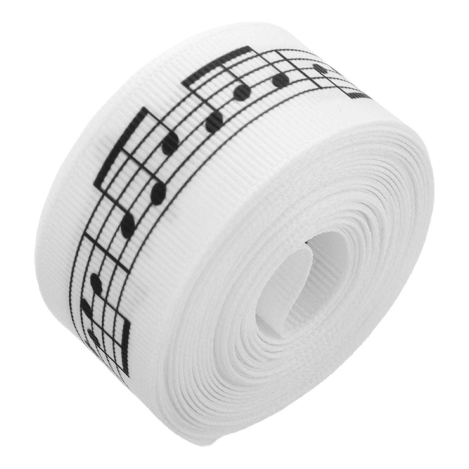 

5 Yards Sheet Music Gift Wrapping Ribbon Musical Notes Design for Birthday Christmas Party Present Packaging Decorations