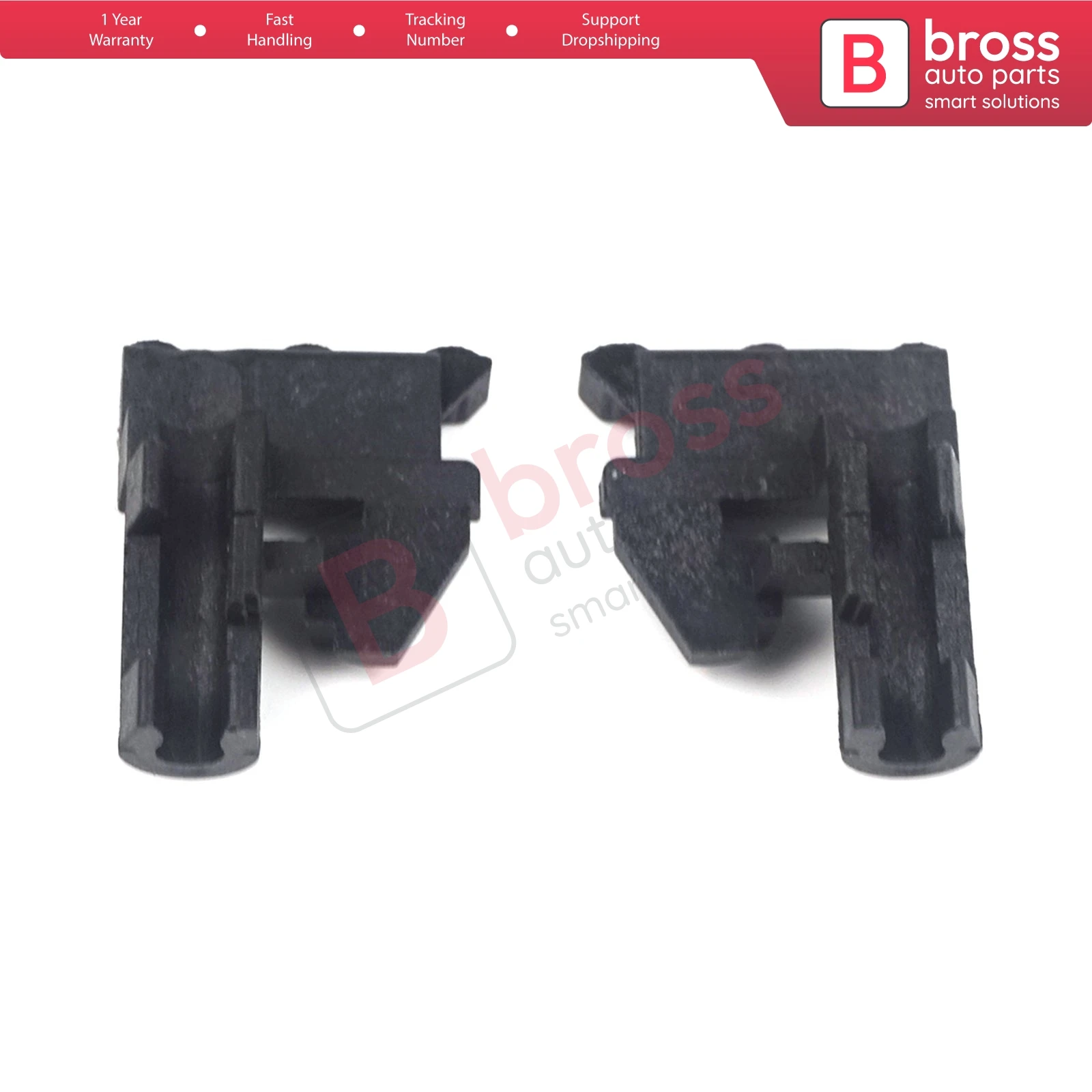 Bross Auto Parts BSR520 Sunroof Guide Holder Repair Clips for VW Bora Golf Passat Skoda Superb Audi A3 A4 A6 ship From Turkey