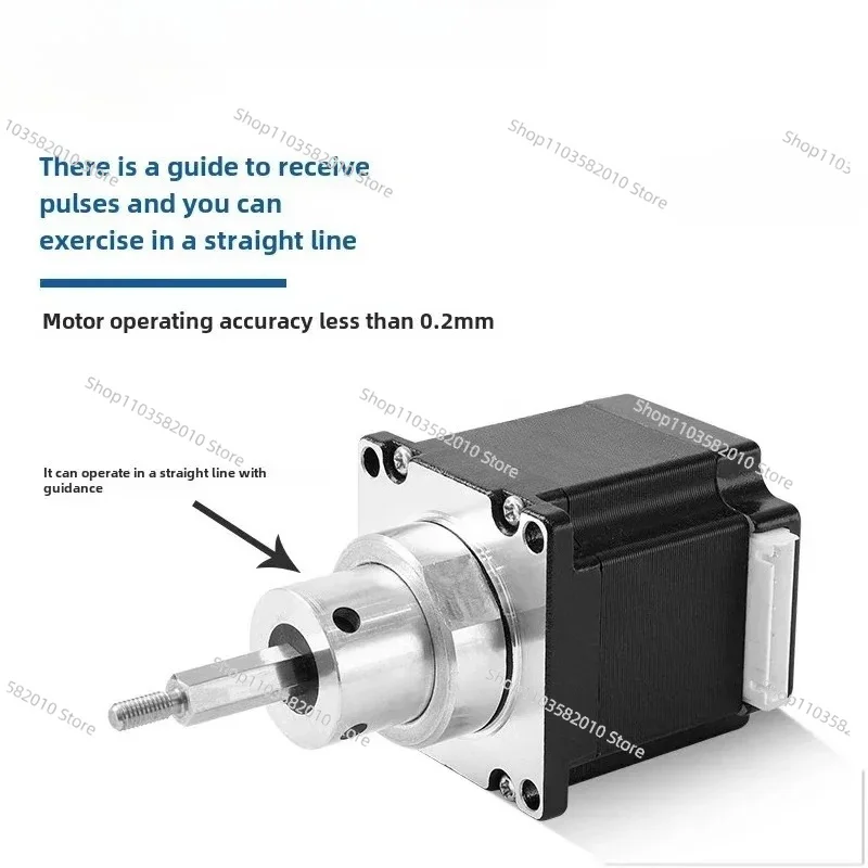 

NEMA34 Captive Linear Stepper Motor, Telescopic Electric Cylinder with Custom Lead & Stroke (20-80mm)