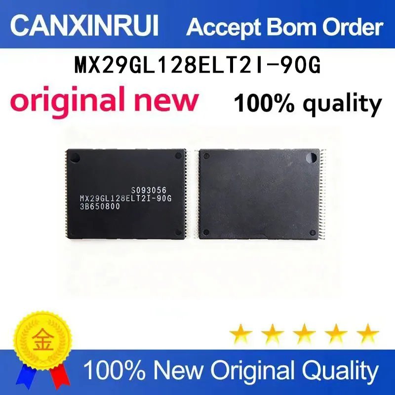

(5-100 Pieces) MX29GL128ELT2I-90G SMT TSOP56 128MB Memory Chip IC