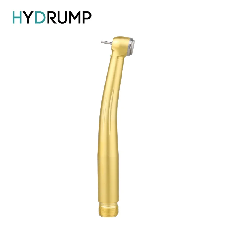 Dental LED High Speed Handpiece Torque Head Air Turbine E-Generator German Bearing Gold-Plated Handles Throughout