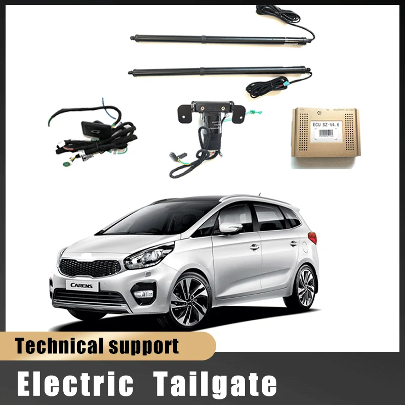 ไฟฟ้า Tailgate สําหรับ KIA CARENS 2017 + Auto TAIL Gate รถด้านหลังประตูยกประตูขา Sensor รถอุปกรณ์เสริม