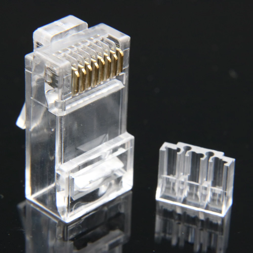 xintylink rg45 ethernet cable connector rj45 plug cat6 network rg rj 45 8p8c modular cat 6 utp unshielded jack gold plated 50pcs