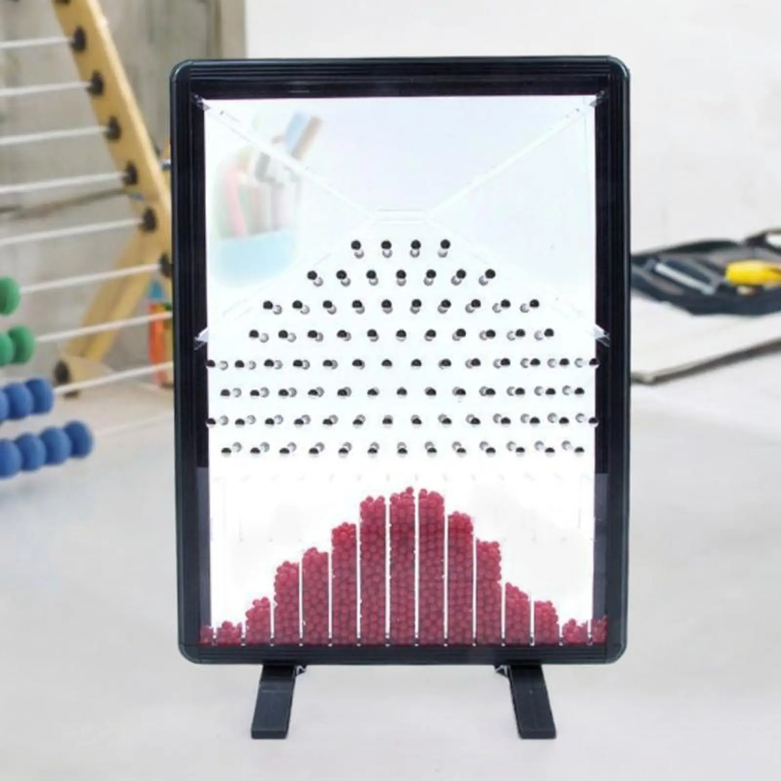 

Dalton Board Random Distribution,Physics Experiment Educational Toy Effective Statistical Law Demonstration for Physical Lab