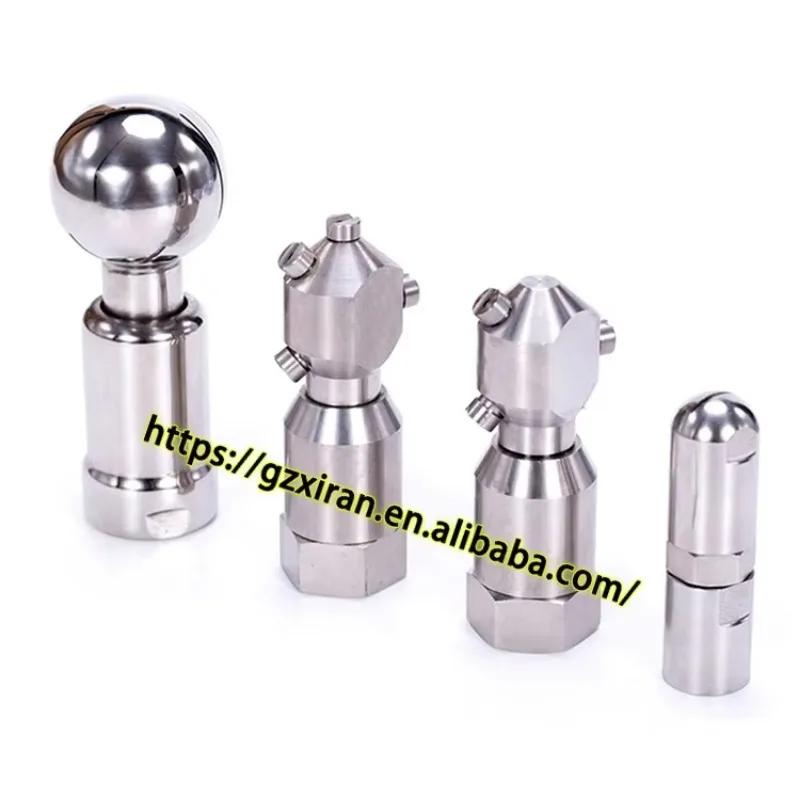 فوهة غسيل حاوية دوارة 360 درجة، موصل تنظيف دوار للنظافة الأنثوية 1/2 "3/4" لتنظيف الخزان